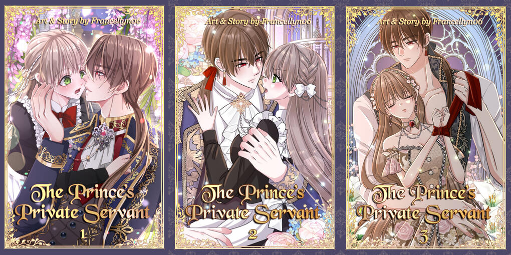 Ebook version of the prince’s private servant, romance fantasy, historical romance, forbidden love, romantasy, manhwa